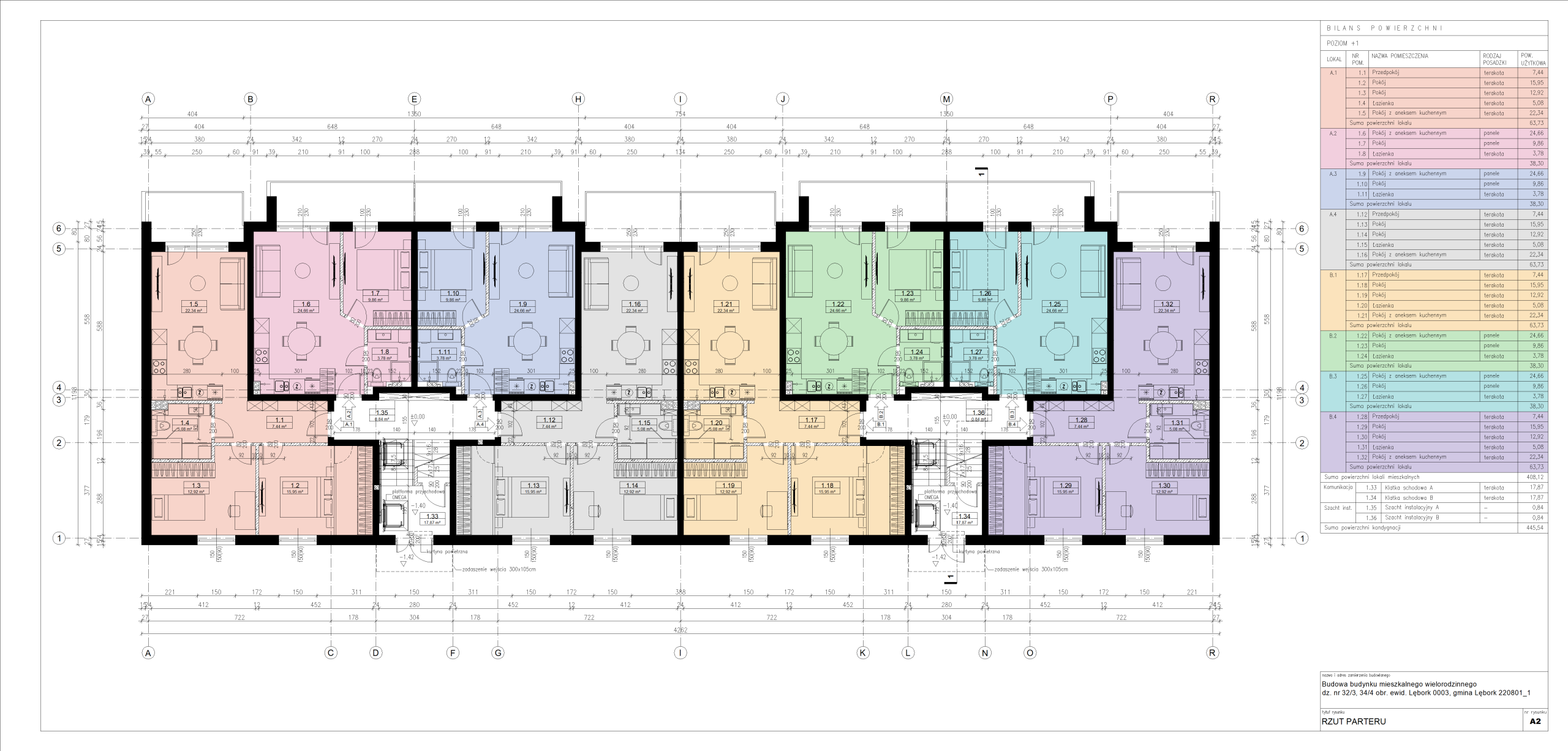 Mieszkanie 5A (2 pok, Piętro I)