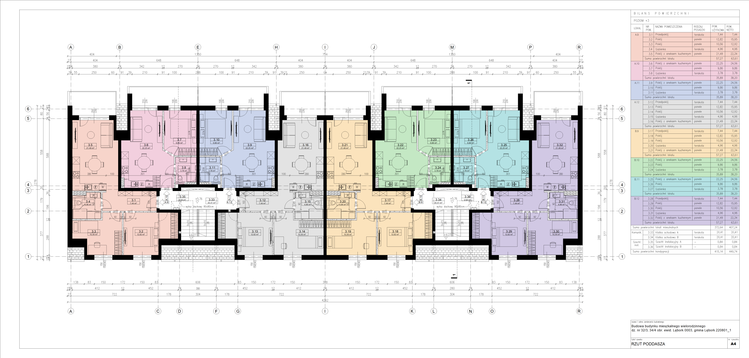 Mieszkanie 5A (2 pok, Piętro I)