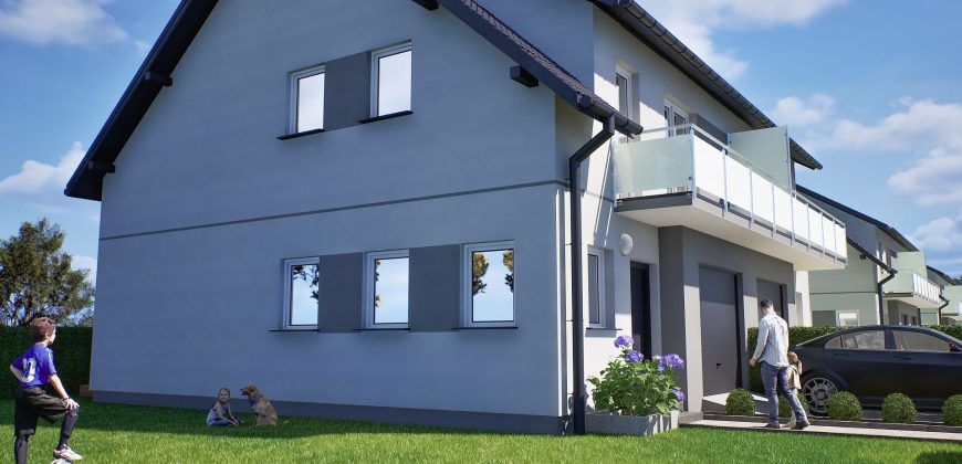 Dom jednorodzinny bliźniak 12E